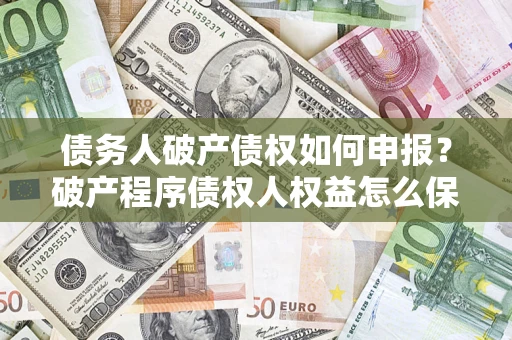 北京债务人破产债权如何申报？破产程序债权人权益怎么保障？