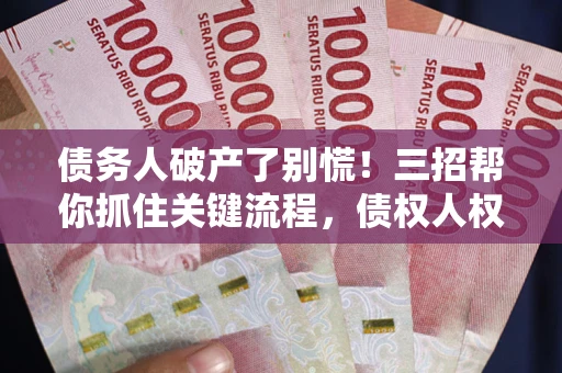 北京债务人破产了别慌！三招帮你抓住关键流程，债权人权益不再缩水