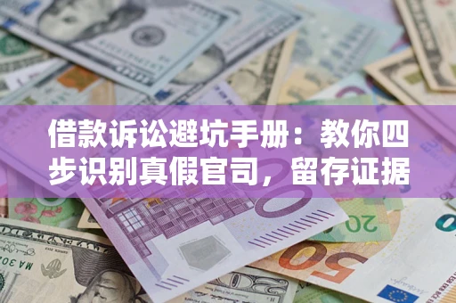 北京借款诉讼避坑手册：教你四步识别真假官司，留存证据不踩雷