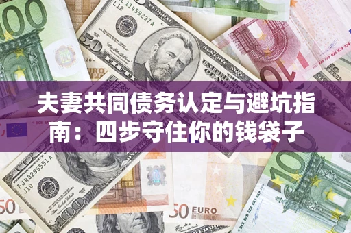北京夫妻共同债务认定与避坑指南：四步守住你的钱袋子