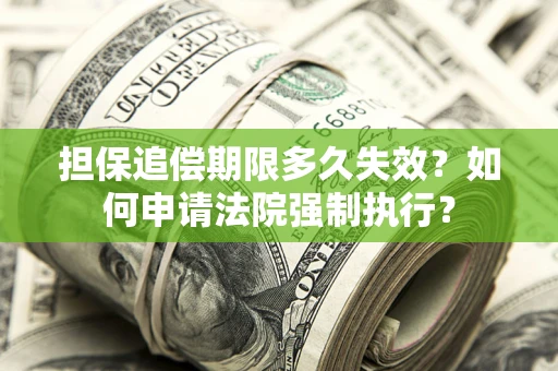 北京担保追偿期限多久失效？如何申请法院强制执行？