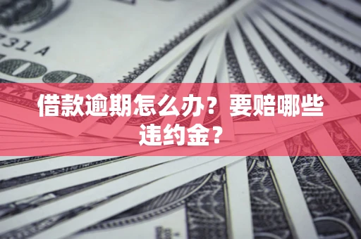北京借款逾期怎么办？要赔哪些违约金？