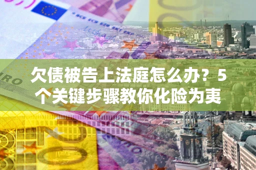 北京欠债被告上法庭怎么办？5个关键步骤教你化险为夷